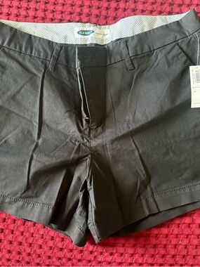 Old Navy Black Chino Shorts